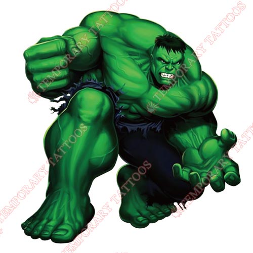 Hulk Customize Temporary Tattoos Stickers NO.170